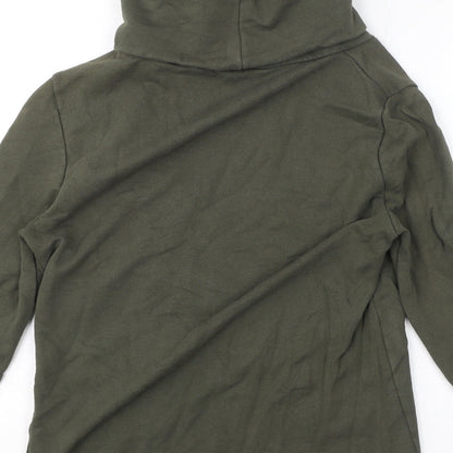 Womens UK Size XS ASOS Green Pullover Sweatshirt
