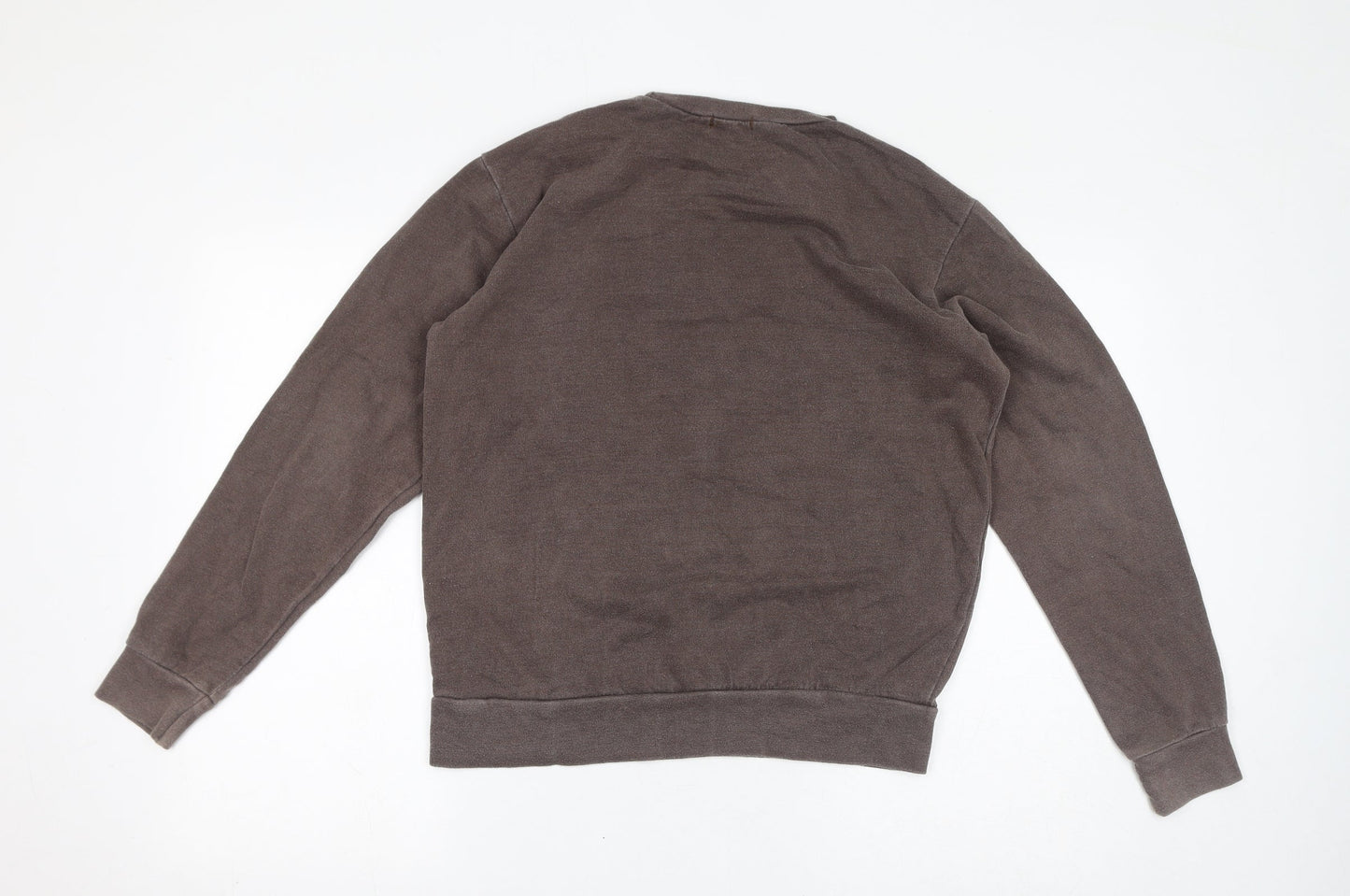 PRETTYLITTLETHING Womens Brown Polyester Pullover Sweatshirt Size S Pullover - Brooklyn University