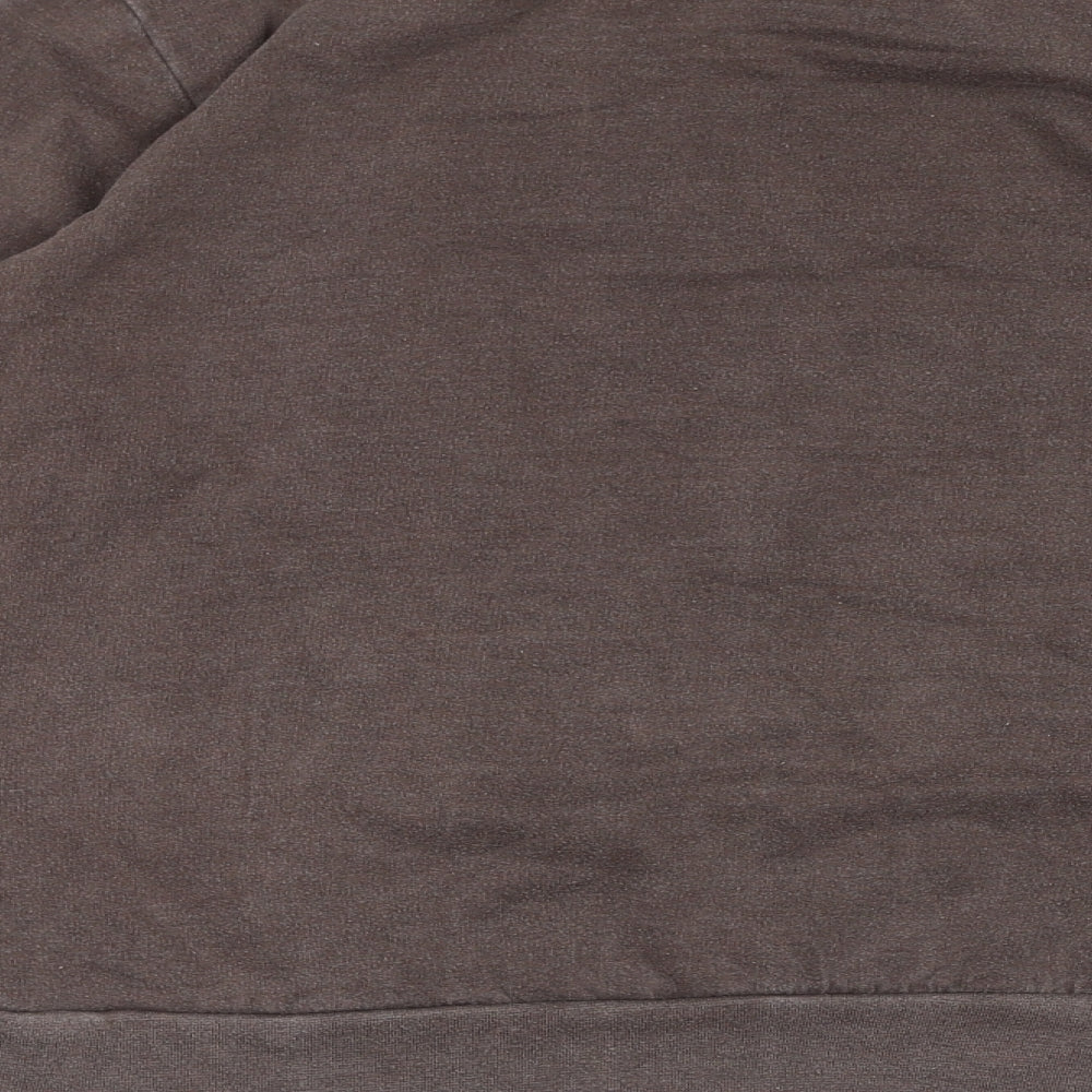 PRETTYLITTLETHING Womens Brown Polyester Pullover Sweatshirt Size S Pullover - Brooklyn University