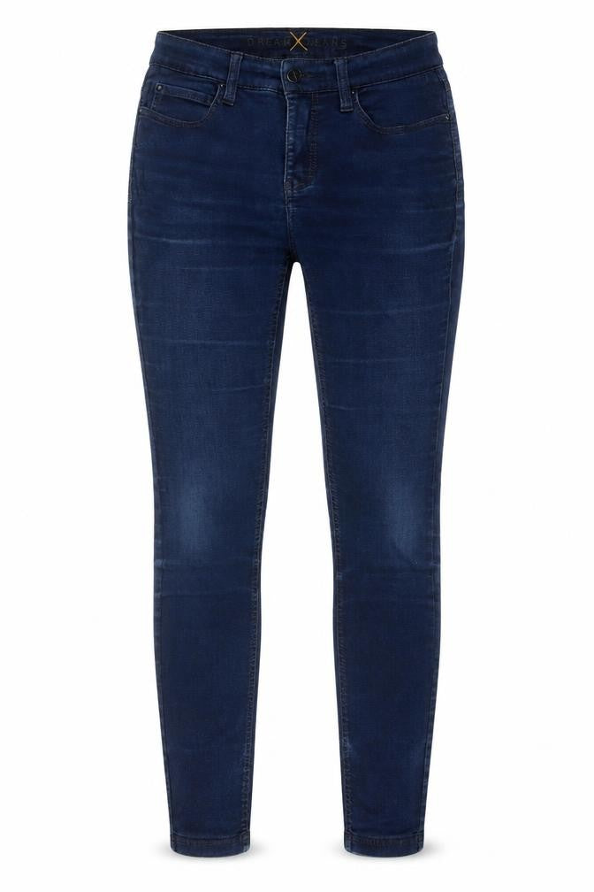 Womens UK Size 6 Mac Jeans Regular Fit Skinny Blue Jeans