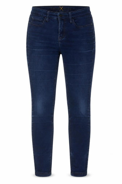 Womens UK Size 6 Mac Jeans Regular Fit Skinny Blue Jeans