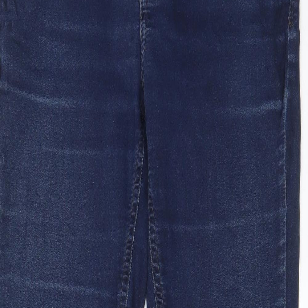 Womens UK Size 6 Mac Jeans Regular Fit Skinny Blue Jeans
