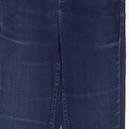 Womens UK Size 6 Mac Jeans Regular Fit Skinny Blue Jeans