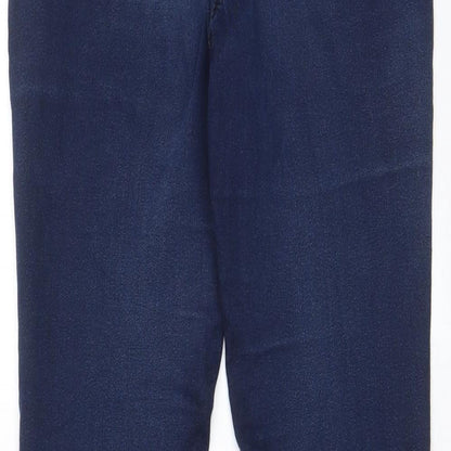 Womens UK Size 6 Mac Jeans Regular Fit Skinny Blue Jeans