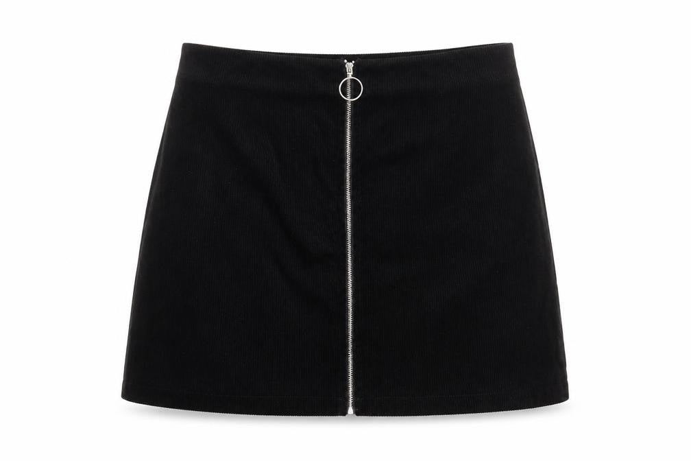 Womens UK Size XL Cider A-Line Corduroy Skirt