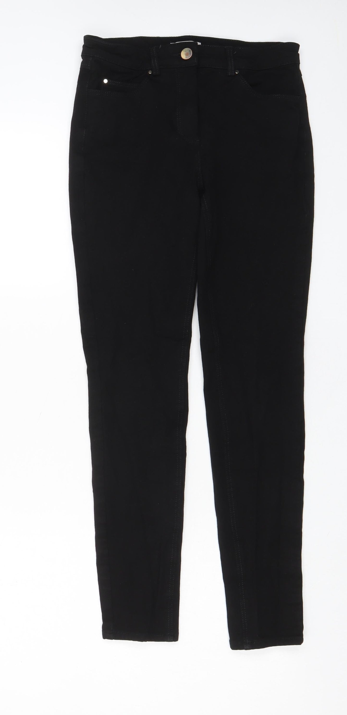 Womens UK Size 6 H&M Regular Fit Skinny Black Jeans