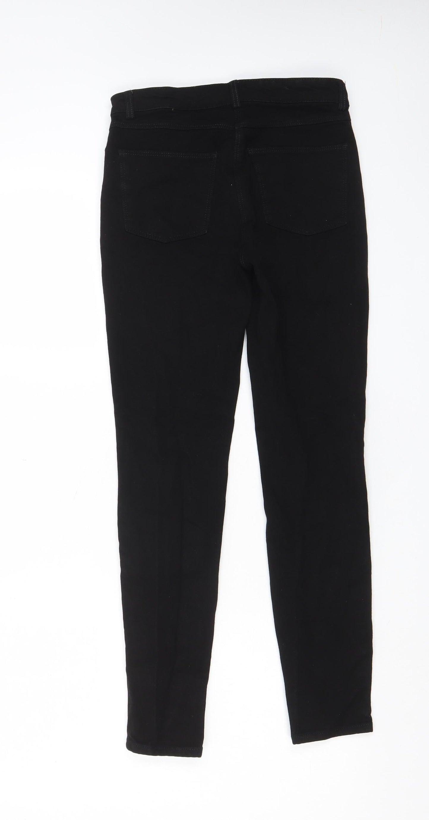 Womens UK Size 6 H&M Regular Fit Skinny Black Jeans