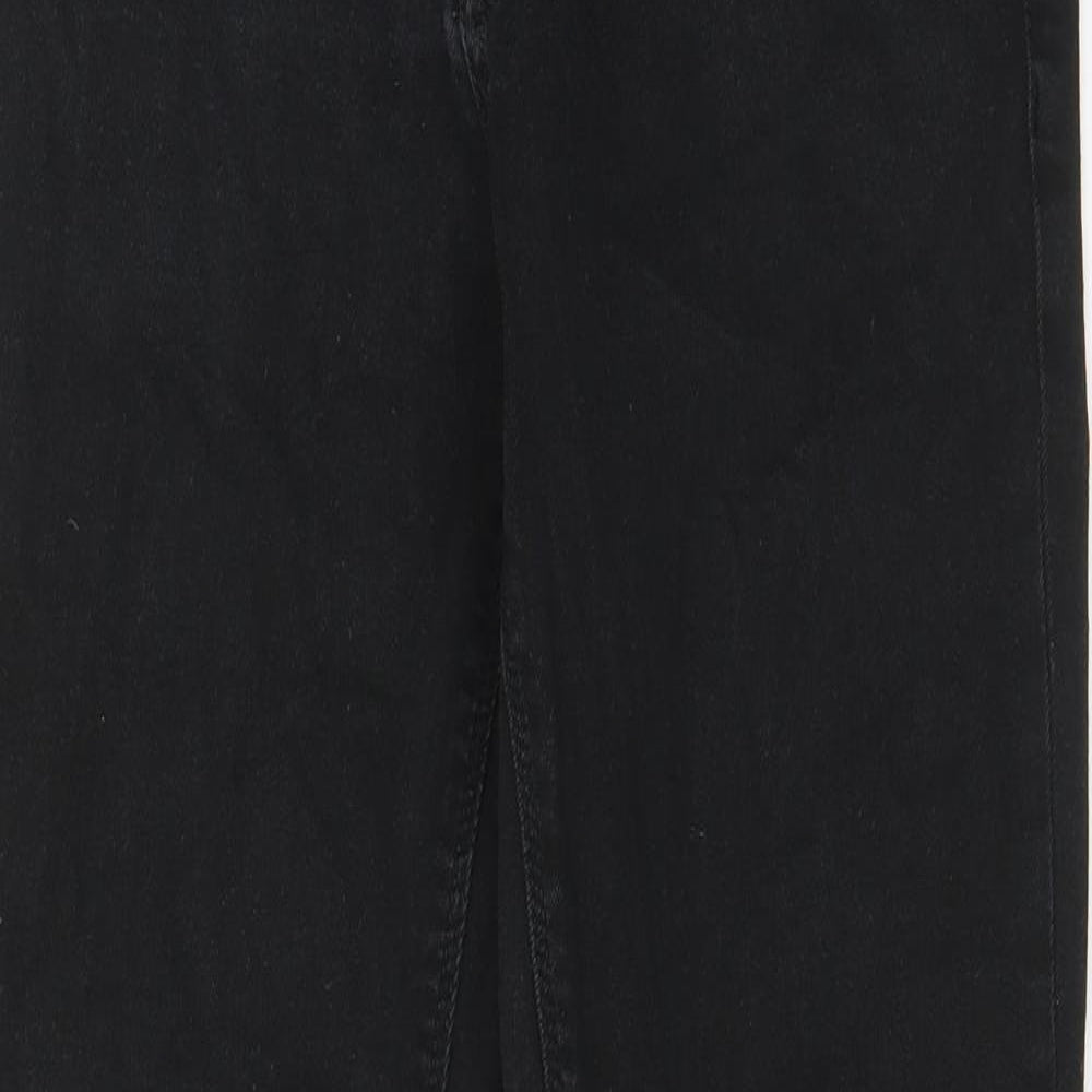Mens UK Size 32 in River Island Regular Fit Skinny Black Jeans