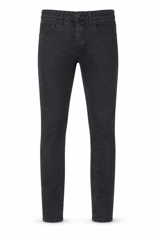 Mens UK Size 28 in H&M Regular Fit Skinny Grey Jeans