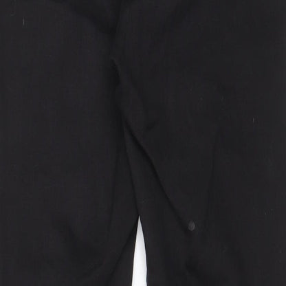 ASOS Womens Black Cotton Skinny Jeans Size 28 in L32 in Regular Zip - Pockets