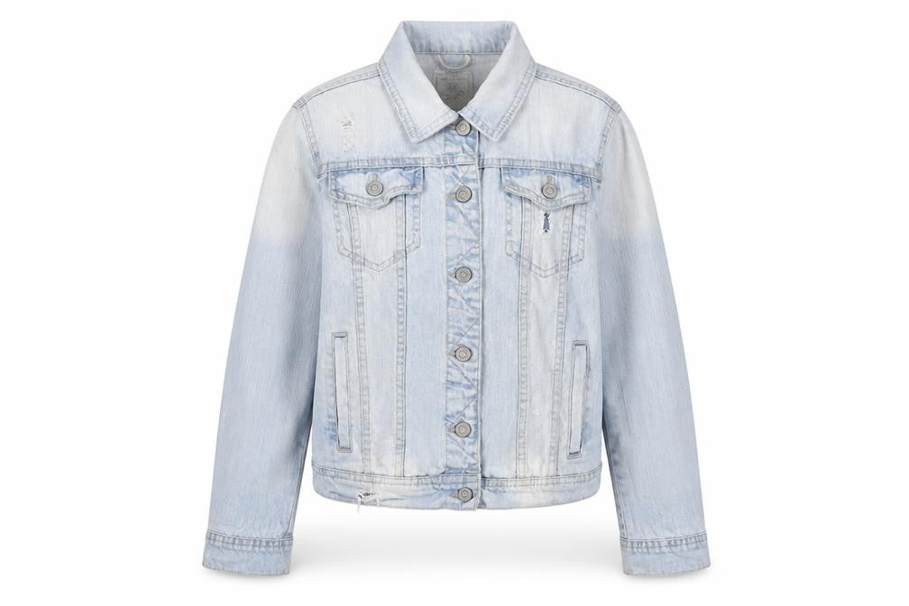 Womens UK Size M Stradivarius Blue Jacket