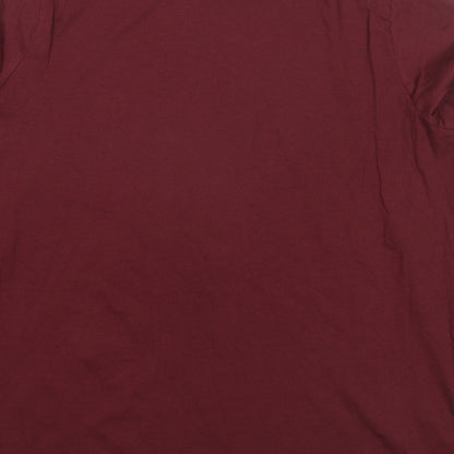 Womens UK Size 6 NEXT Red Jersey T-Shirt
