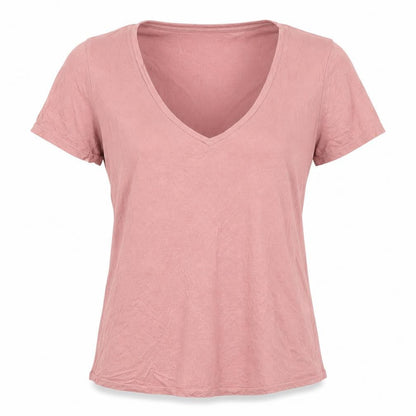 Womens UK Size L CULTURE Pink Basic T-Shirt