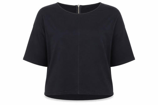 89th & Madison Womens Blue Polyester Basic Blouse Size XL Round Neck
