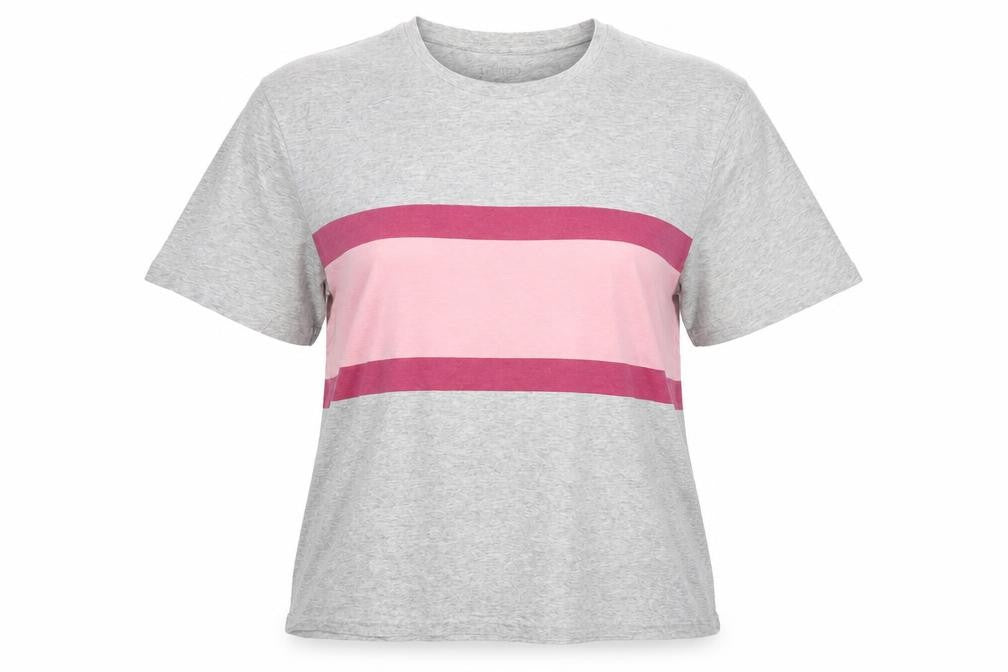 Womens UK Size M Marks and Spencer Grey Basic T-Shirt