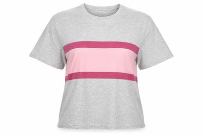 Womens UK Size M Marks and Spencer Grey Basic T-Shirt