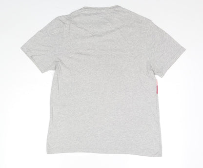 Womens UK Size M Marks and Spencer Grey Basic T-Shirt