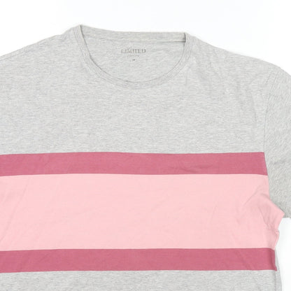 Womens UK Size M Marks and Spencer Grey Basic T-Shirt