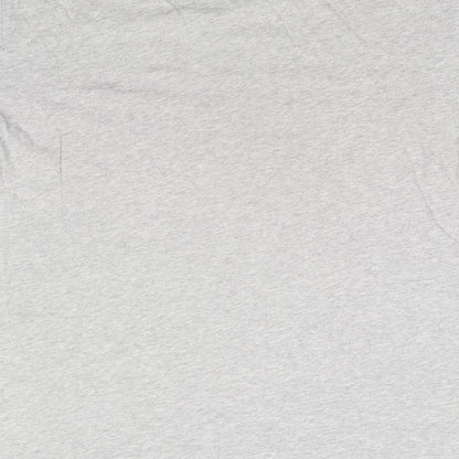 Womens UK Size M Marks and Spencer Grey Basic T-Shirt