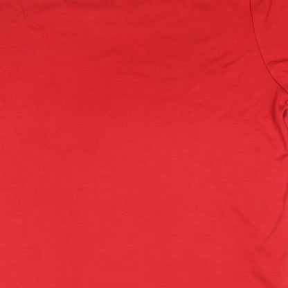 Womens UK Size M Fay Louise Red Basic Blouse