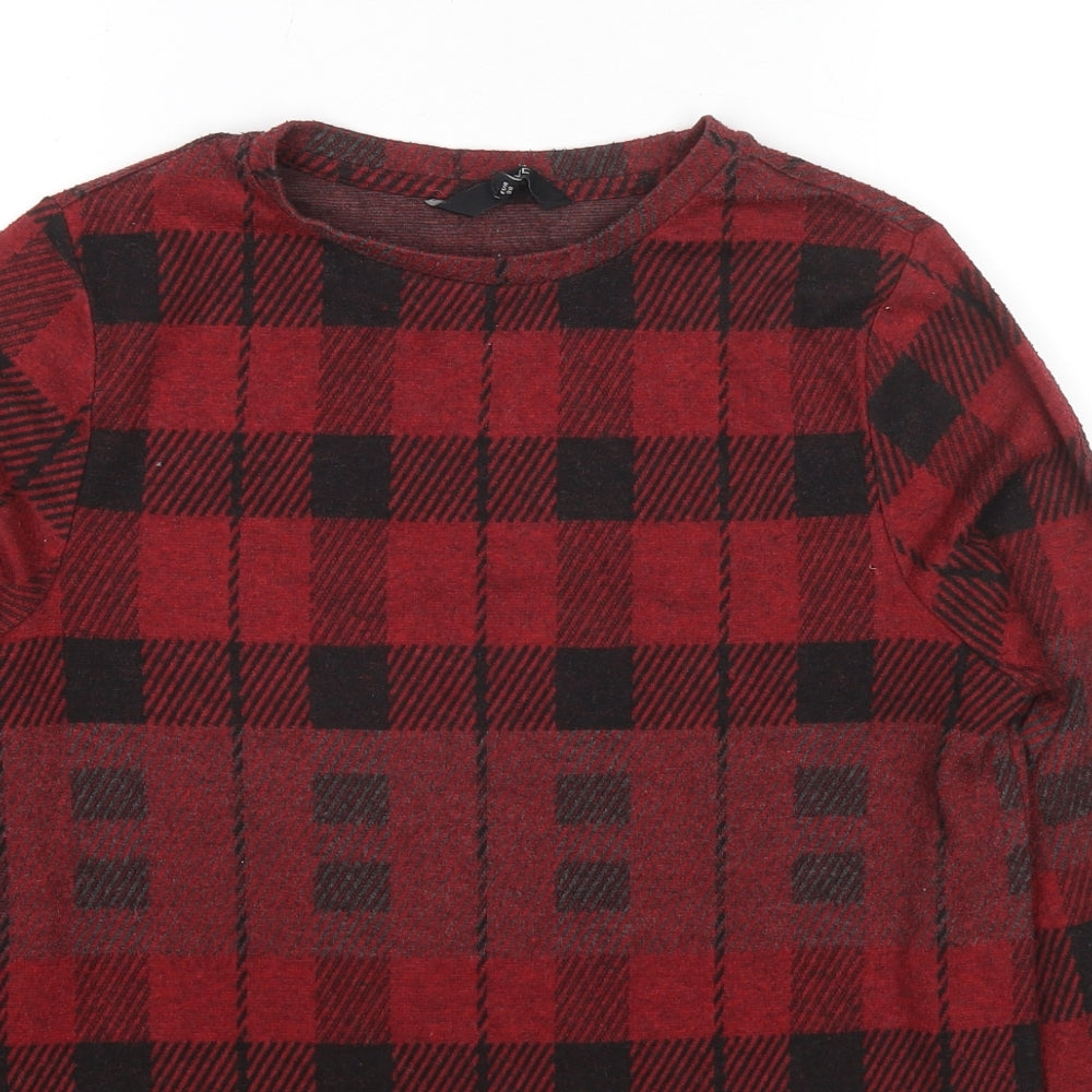 Womens UK Size 10 NEXT Red Pullover Sweatshirt
