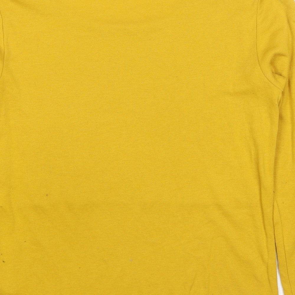 Womens UK Size 14 Emreco Yellow Pullover Jumper