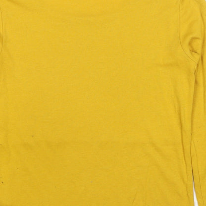 Womens UK Size 14 Emreco Yellow Pullover Jumper