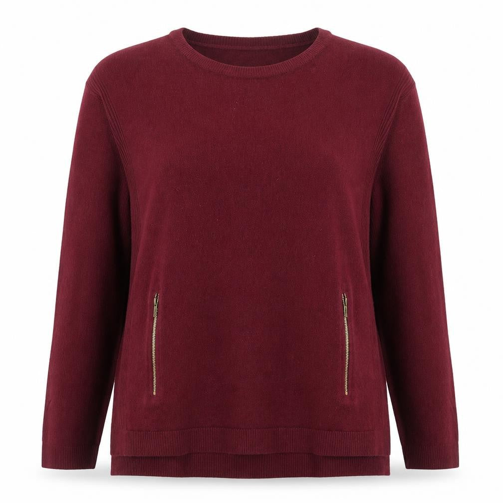 Womens UK Size 14 New Look Red Pullover Jumper