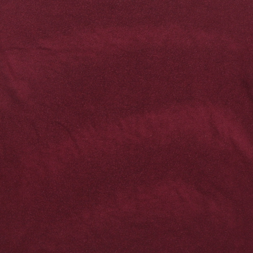 Womens UK Size 14 New Look Red Pullover Jumper