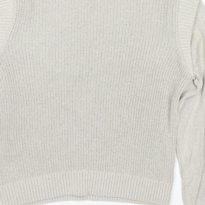 Womens UK Size S Only Beige Pullover Jumper