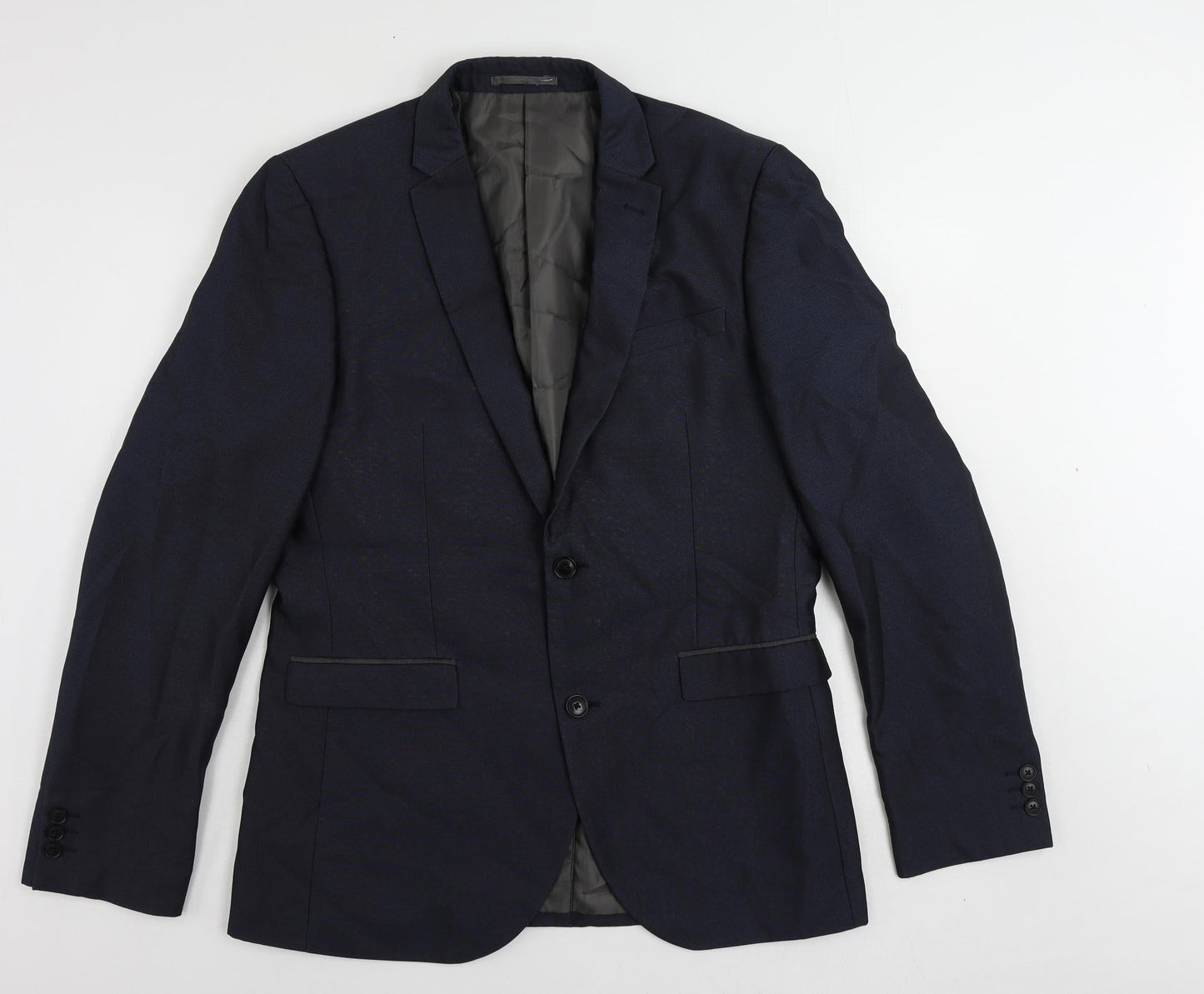 Mens UK Size 42 NEXT Regular Blue Suit Jacket