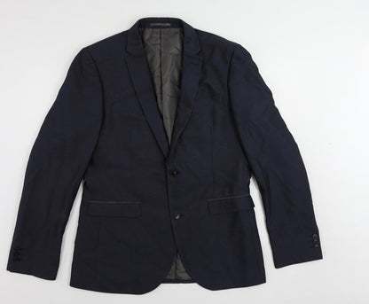Mens UK Size 42 NEXT Regular Blue Suit Jacket