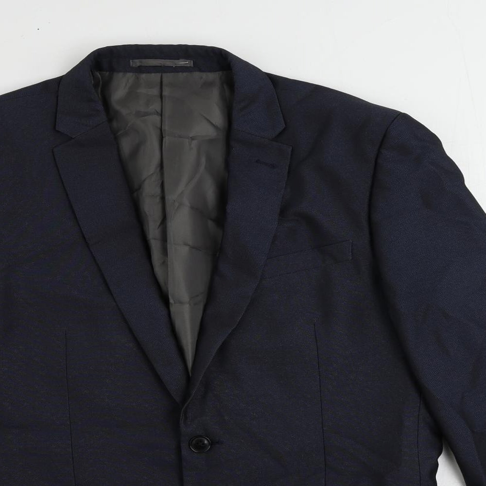Mens UK Size 42 NEXT Regular Blue Suit Jacket