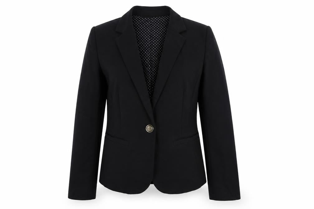 Womens UK Size 8 Classic Blue Jacket