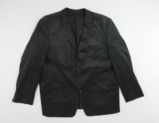 Mens UK Size 48 DESCH Regular Grey Suit Jacket