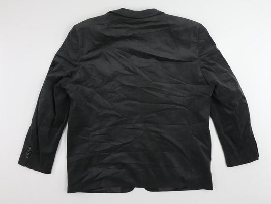 Mens UK Size 48 DESCH Regular Grey Suit Jacket
