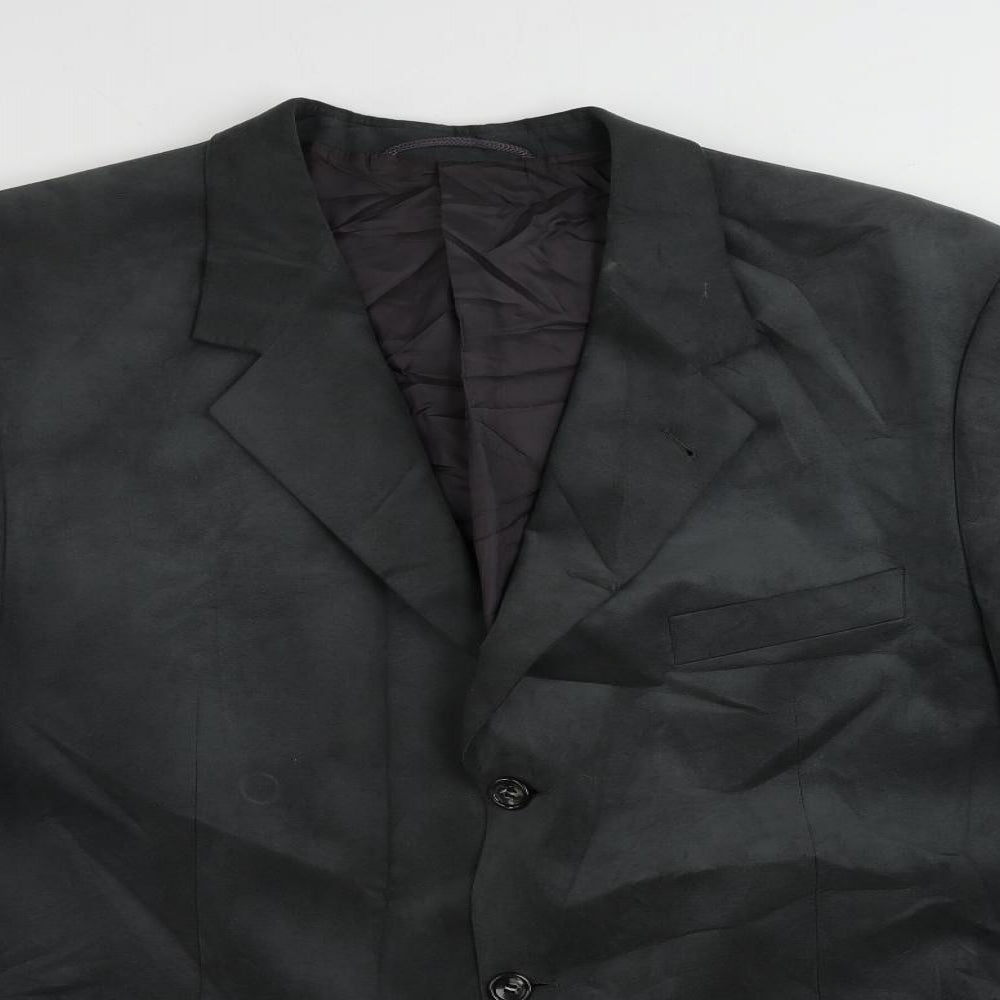 Mens UK Size 48 DESCH Regular Grey Suit Jacket