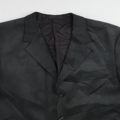 Mens UK Size 48 DESCH Regular Grey Suit Jacket