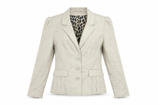 Womens UK Size 8 H&M Beige Jacket