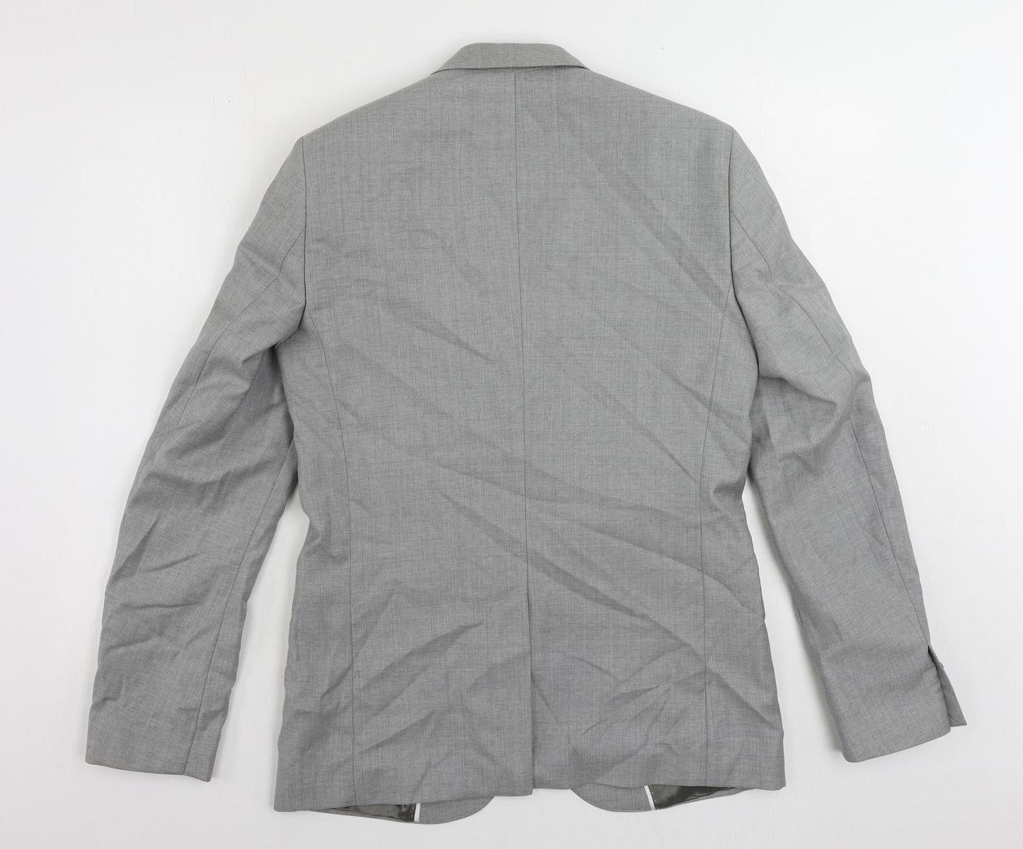 Mens UK Size 38 H&M Regular Grey Suit Jacket