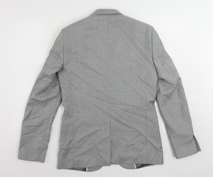 Mens UK Size 38 H&M Regular Grey Suit Jacket