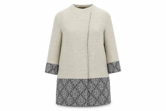 Womens UK Size 14 Per Una Beige Overcoat