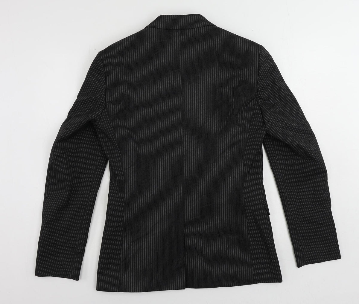 Mens UK Size 38 Topman Regular Black Suit Jacket
