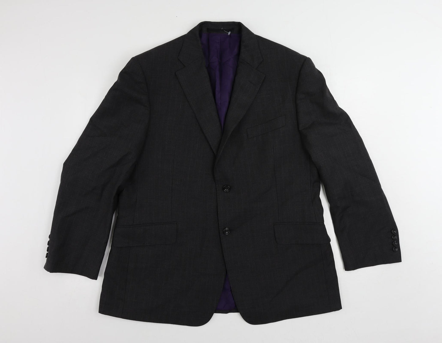 Mens UK Size 42 Marks and Spencer Regular Grey Suit Jacket