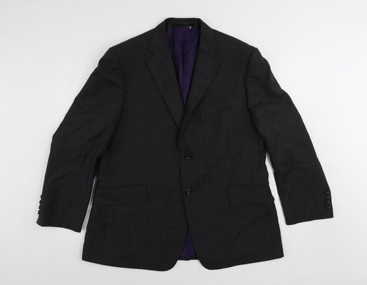 Mens UK Size 42 Marks and Spencer Regular Grey Suit Jacket