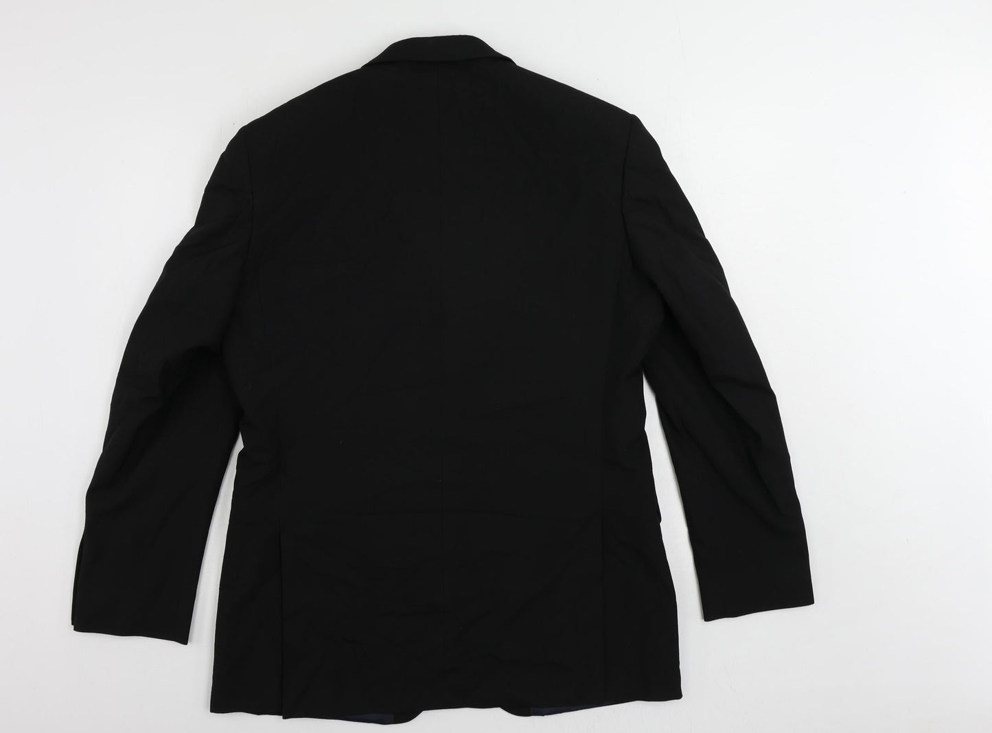 Mens UK Size 40 Debenhams Regular Black Suit Jacket
