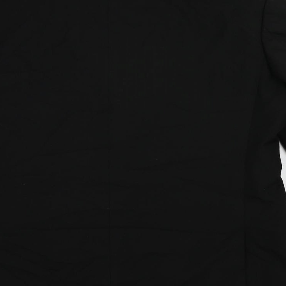 Mens UK Size 40 Debenhams Regular Black Suit Jacket