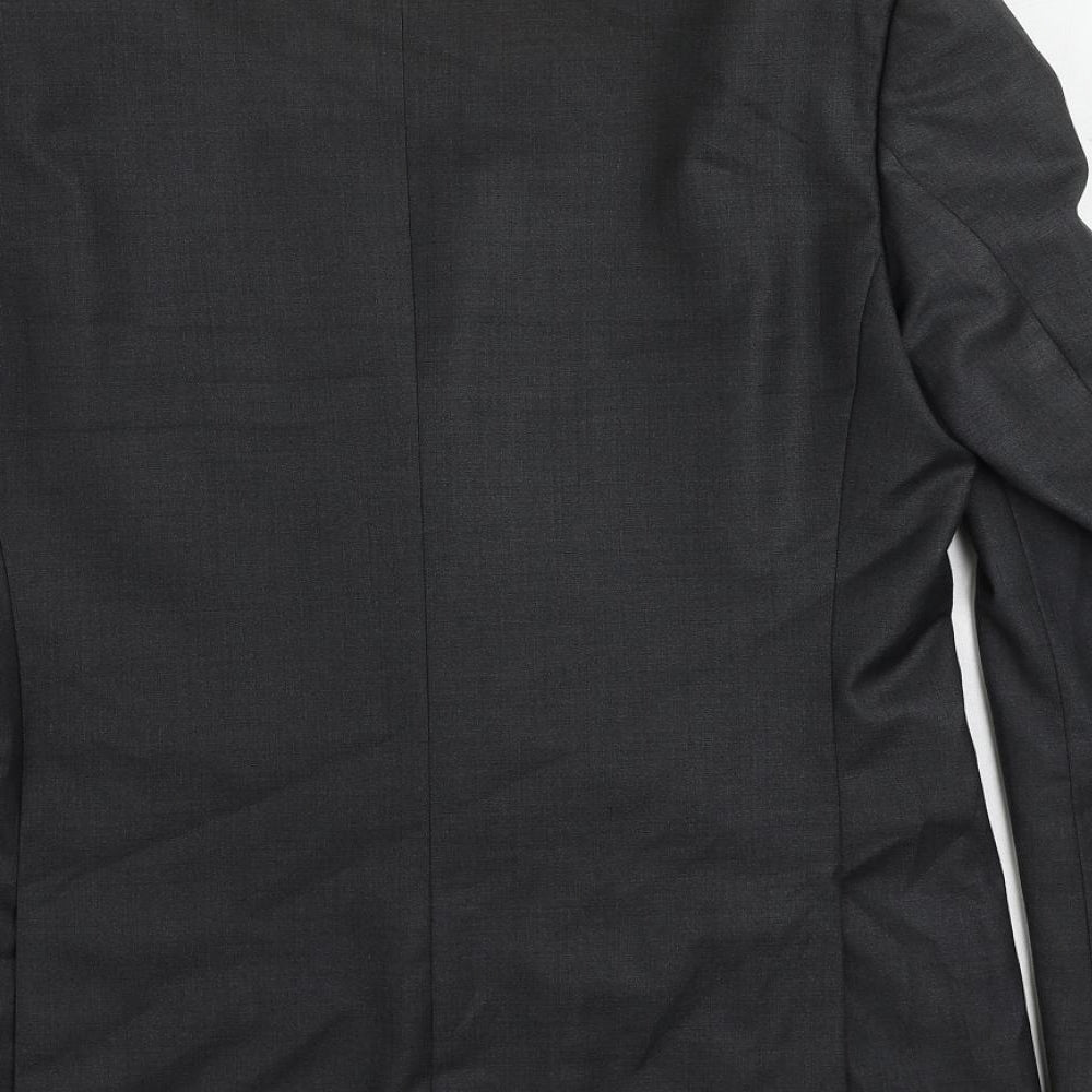 Mens UK Size 40 Marks and Spencer Regular Grey Suit Jacket