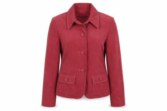 CMD Womens Pink Jacket Size 12 Button
