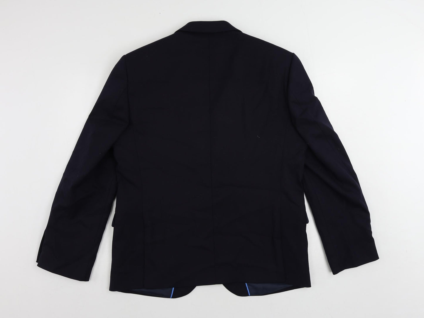 Mens UK Size 42 Marks and Spencer Regular Blue Suit Jacket